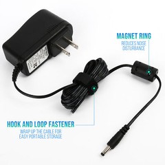 15W Power Adapter for Amazon Echo Dot 3rd and 4th Gen Fire TV Cube Cord Charger