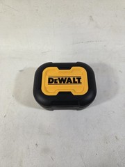DEWALT DXMA1902092 Pro-X1 Jobsite Bluetooth Earbuds – Black/Yellow
