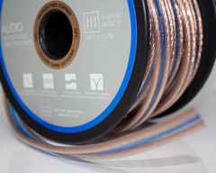 III Series Speaker Cable 50Ft Oxygen Free Copper, Soft-Touch High Flex Cable & P