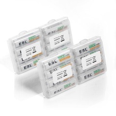 Lot EBL AA AAA Rechargeable Batteries Ni-Mh 2800mAh 2300mAh 1100mAh 800mAh + Box