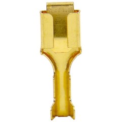 1/4 Inch (6.3Mm) Female Spade Quick Splice Crimp Terminals Crimp Connector 50pcs