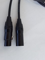 CANARE BLACK QUAD MICROPHONE MIC CABLE NEUTRIK XLR lot