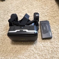 Smartphone VR Headset Black 6.0in Max, 100° FOV, Bluetooth, Gyro, IPD