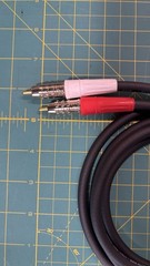 Blue Jeans Cable LC-1 Audio Cables by Belden E1089 1C25 3 ft RCA interconnects