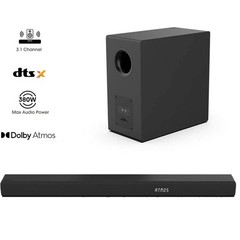 Hisense 3.1 Channel 380W Soundbar w/ Wireless Subwoofer & Dolby Atmos R632