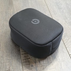 Beats by Dr. Dre Headphone Carrying Case Black Soft Shell BEATS NOT INCLUDED