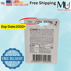 1 Pack Energizer CR 1220 ECR1220 Fresh Stock Lithium 3V Battery Exp Date 2033+