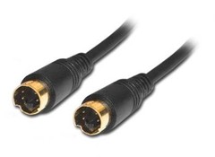 NEW 100 ft S-Video Cable With 4-pin Male Gold Plated Plugs