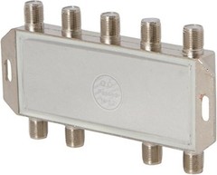 BAMF 8 Way Coaxial Cable Splitter, Bi-Directional Coax MoCA 5-2300MHz, RG6