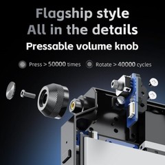 FiiO BTR17 Bluetooth 5.4 USB DAC AMP w/LDAC, aptX Lossless. Dual ES9069Q (Blue)