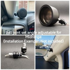 Focal Access 165AS3 , Aluminum pods for Focal Access Midrange and Tweeters..