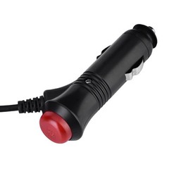 1.8M Car Cigarette Lighter Power Supply to 3.5 x 1.35mm DC Male Plug Spring