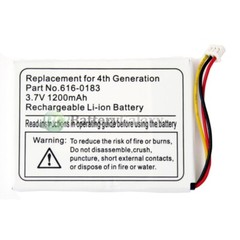 Battery For Apple iPod Classic 4th Gen Photo 20GB 30GB 40GB 60GB A1099 616-0206