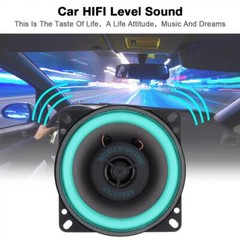 Automotive Car Audio 4 Inch 100 Watt 4 Ohm 2 Way Coaxial Speaker Replace 1 Pair