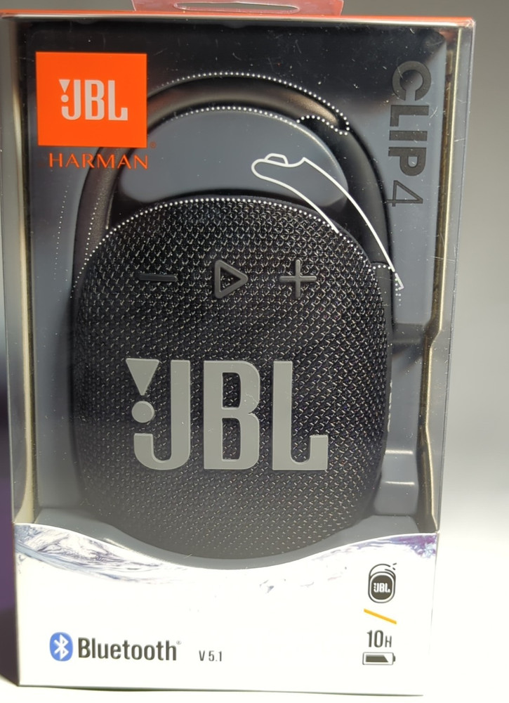 JBL Bluetooth Speaker JBL Clip 4 Blue 10 Hours Play Time Portable