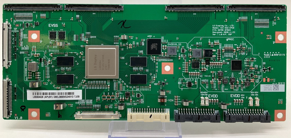 Sony 6870C-0702A T-Con Board for Sony XR83A90J 83″ 4K Ultra HD Smart LED TV