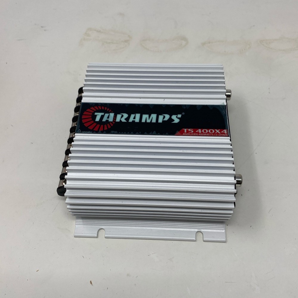Taramps TS 400×4 V2 4-Channel Car Amp 400W RMS Silver/Black Small