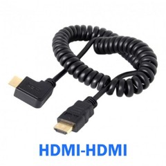 3 Types HDMI Cables: Mini/Micro/Standard to HDMI-4K@60Hz For Camera/GoPro/PC/TV