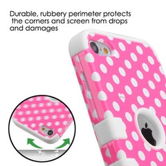 For iPod Touch 5th & 6th & 7th Gen – Hybrid HARD & SOFT Armor Case Cover Skin