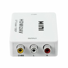 HDMI2AV Mini Converter HDMI To AV Adapter HDMI to RCA 1080P HD Video Audio