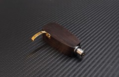Custom-Made Rosewood Headshell for Denon DL103 cartridges / Azimuth Adjustment