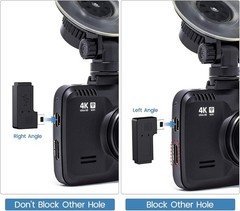 Extra Long Dash Cam Power Cord with Dual USB Ports and USB C Compatibility