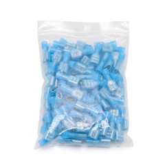 Blue Female Spade Terminals Crimp Connectors 16-14 AWG Insulated 50/100/150PCS