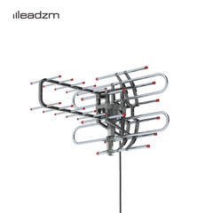 980Mile Outdoor TV Antenna Motorized Amplified V/UHF HDTV 1080P 4K Home Apartmet