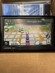 Garmin nuvi 1490LMT GPS 5″ Open Box Never Used Vintage 2011 w/ Receipt Complete