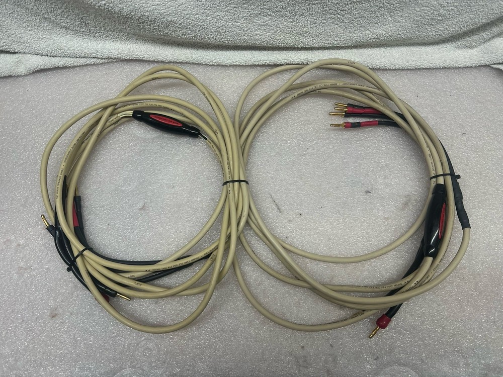 Transparent Audio The Wave Speaker Cable Bi-Wire 13ft Pair [Tested]