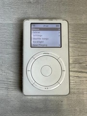 Apple iPod Classic 3/4th Generation White New battery Gift