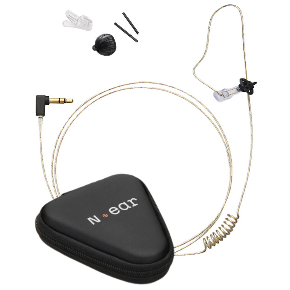 N-Ear 360 Flexo – Covert Police Listen Only Earpiece, 3.5mm Connector