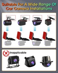 Rear Camera Holder Dash Cam Car Rear Camera Rear Window Bracket Backup Camera…