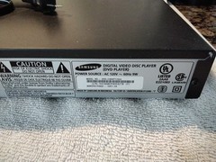 Samsung DVD 1080P7/XAA HDMI DVD Player 1080P Upscaling Dolby Digital