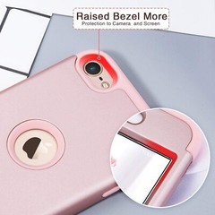 For iPod Touch 6th & 7th Gen – Hard & Soft Hybrid Shockproof Armor Case Cover