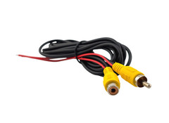 10FT/3M Car RCA Video Extension Cable with Power Wire – Male to Female AV Cable