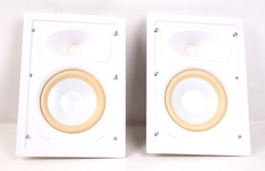 Pair TruAudio Ghost Series GPW-6 In Wall Theater Speaker, Painted Brown u688