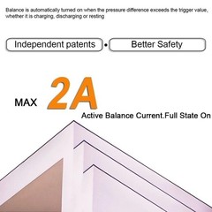 JK Smart BMS 4S-8S 200A Active Balance 2A BMS LiFePo4 Li-ion BMS BT/RS485 lot US