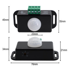 Motion Sensor Switch DC 12V-24V 8A Motion Sensor Motion Sensor Infrared PIR LED