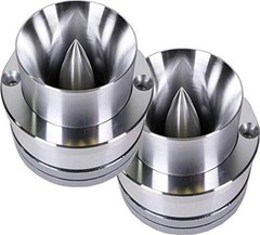 W460S 600 Watt Titanium Super Car Bullet Tweeter 1 Pair – 8 Ohm with Built in