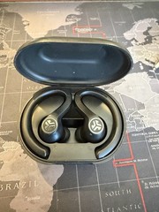 JLab JBuds Air Sport True Wireless Earbuds Black New 3rd Gen With Charging Case