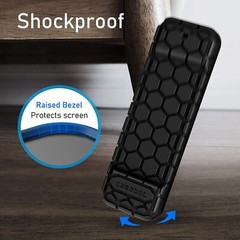 Protective Case for Apple TV 4K/HD Siri Remote 1st Gen Shockproof Silicone Cover