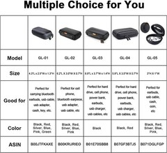 Durable Hard Shell Case for Earphones & Accessories – Lightweight and Portable