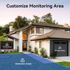 TMEZON 8MP 10CH WIFI NVR 12” Monitor Wireless Security Camera System Audio 500G