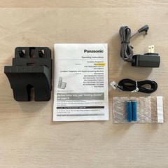 Panasonic KX-TGD510B DECT 6.0 Plus Black Cordless Handset Phone Set