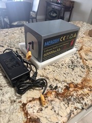 Mfaoshi 72V 30Ah Li-Ion Battery Pack with LED Power Indicator and 50A BMS
