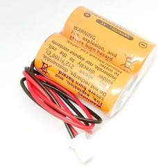 10Pcs for Mitsubishi MR-BAT6V1 2CR17335A WK17 6V 1650mAh Lithium Battery w/ Plug