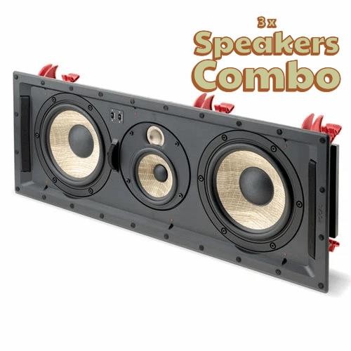 3 x Brand New Focal 300 IWLCR6 In-Wall