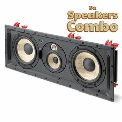 3 x Brand New Focal 300 IWLCR6 In-Wall