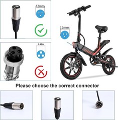 UL Certified 54.6V Fast Charger with XLR Plug – 13S 48V Lithium Battery Charger